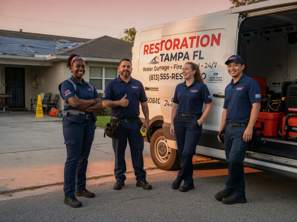 Water Damage Restoration company in Leonard, TX